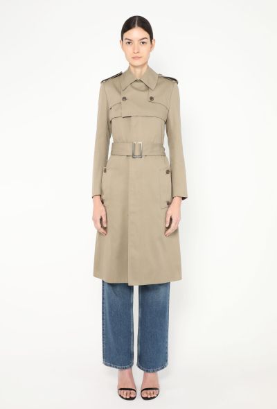 Dior F/W 2006 Hedi Slimane Belted Trench - 1