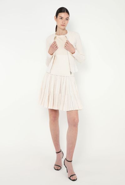 Alaïa Cinched Skater Dress Ensemble - 1 Alaïa Cinched Skater Dress Ensemble - 1