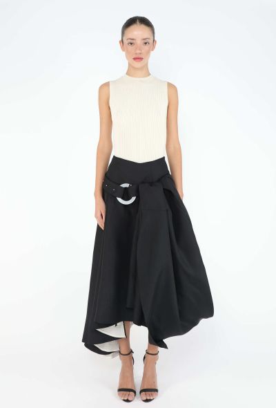 Céline Iconic S/S 2014 Asymmetrical Ring Skirt - 1