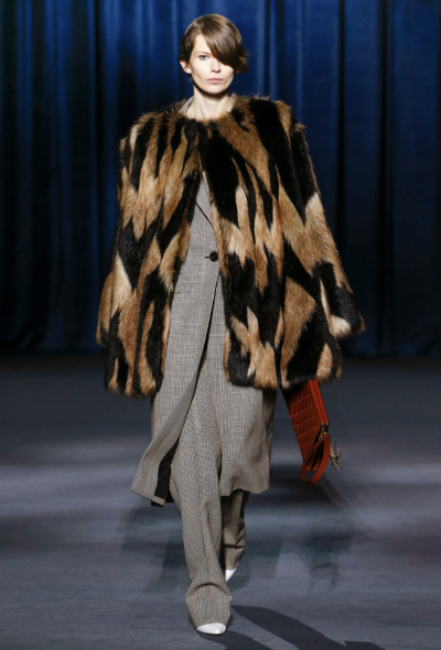 Givenchy Faux Fur Coat, F/W 2018 - 2