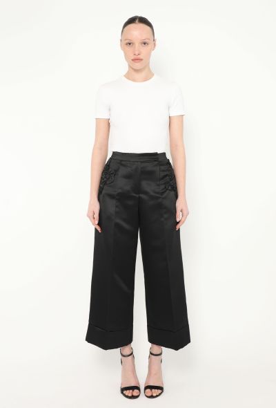 Simone Rocha 2019 Ruched Trousers - 1 Simone Rocha 2019 Ruched Trousers - 1