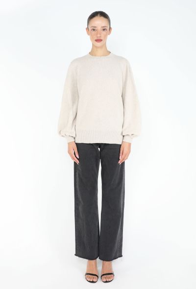 The Row Merino Bisho-Sleeve Sweater - 2