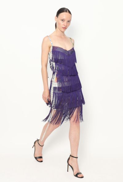 Dolce & Gabbana F/W 2003 Lace-up Tassel Dress - 1