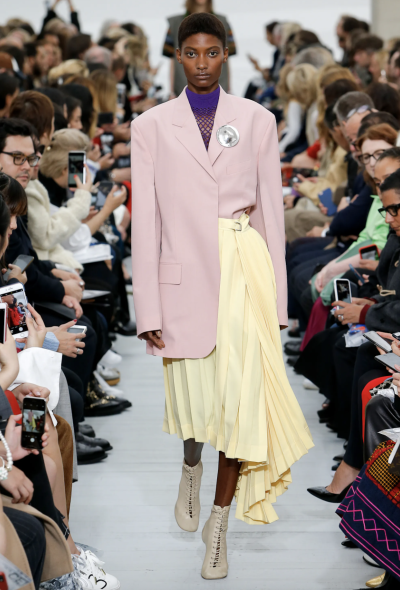 Céline Glove Lace-up Boots, S/S 2018 - 2