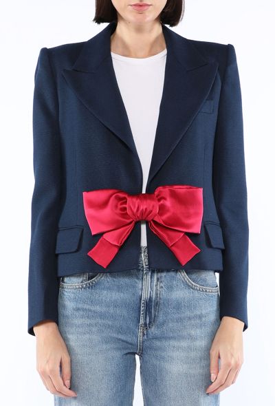 Valentino Tailored Bow Blazer, S/S 2025 - 1