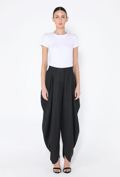 Loewe 2024 Draped Harem Trousers - 2