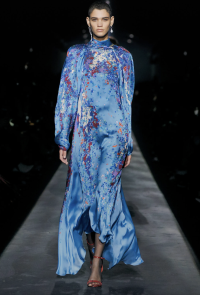 Givenchy F/W 2019 Floral Silk Kaftan - 2