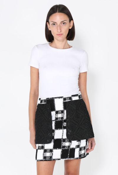Chanel Demi-Couture Tweed & Sequin Skirt, S/S 2024 - 1