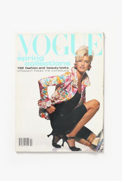 VOGUE UK February 1991 Linda Evangelista Issue - 1 VOGUE UK February 1991 Linda Evangelista Issue - 1