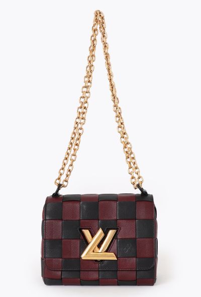 Louis Vuitton Unique Twist MM Epi Checkered Bag - 1 Louis Vuitton Unique Twist MM Epi Checkered Bag - 1
