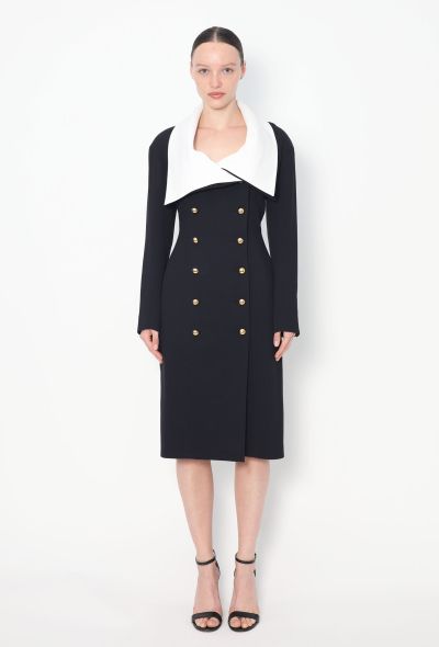 Chloé '80s Lagerfeld Double-Breasted Dress - 1