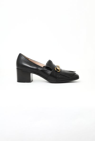 Gucci Marmont Fringed Loafers - 1
