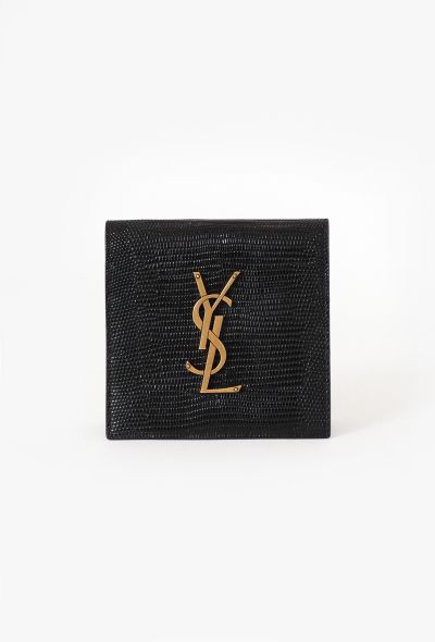 Saint Laurent F/W 2025 Show Invitation Leather Card Holder - 1 Saint Laurent F/W 2025 Show Invitation Leather Card Holder - 1