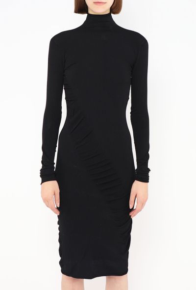 Bottega Veneta 2022 Ruched Bodycon Dress - 2