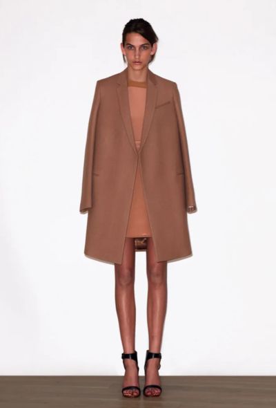Céline Resort 2010 Camel Crombie Coat - 2