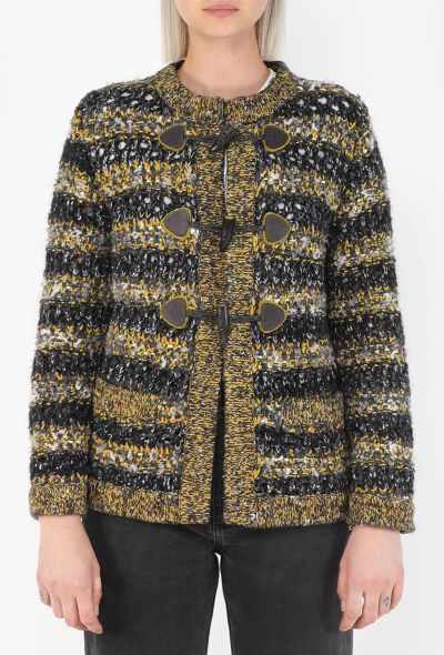 Chanel Striped Tweed Cardigan, 2017 - 1