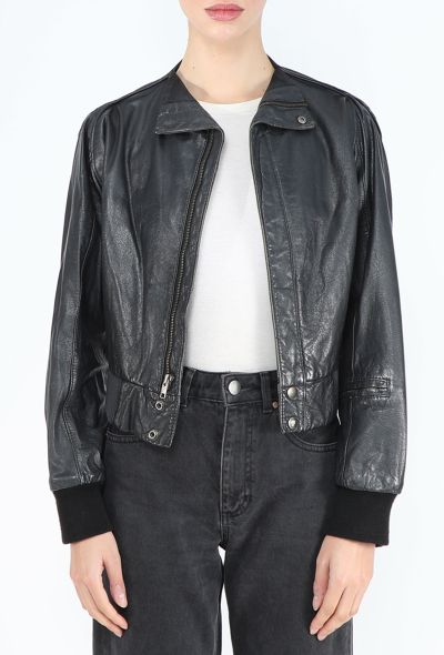 Maison Margiela S/S 2002 Artisanal Leather Jacket - 1