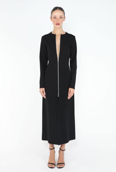 Saint Laurent Fall 1970 Jersey Zip Dress - 2