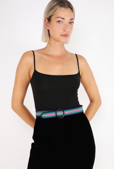 Saint Laurent Passementerie Braided Belt, attributed to '70s YSL - 2