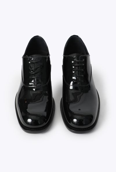 Prada 2025 Patent Leather Derby Loafers - 2