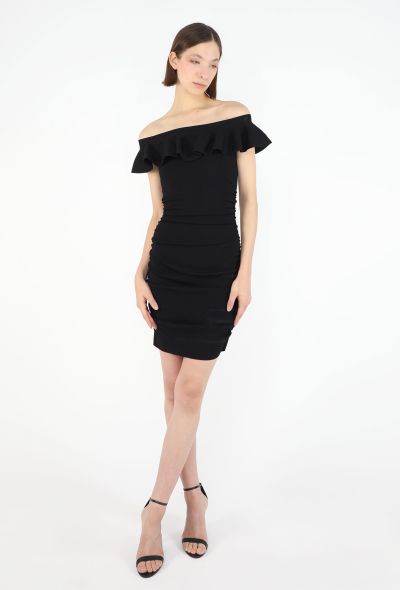 Céline 2024 Off-the-Shoulder Ruched Dress - 1