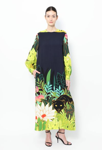 Valentino S/S 2020 Jungle Print Maxi Dress - 1
