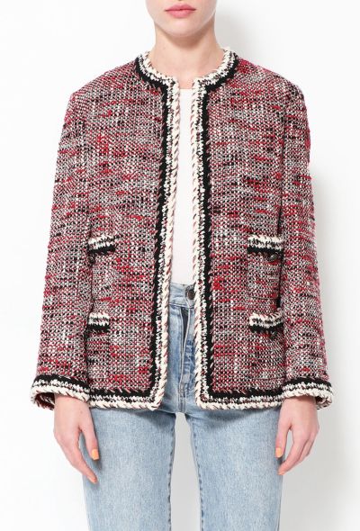 Chanel Tweed Braided Trim Jacket - 1 Chanel Tweed Braided Trim Jacket - 1