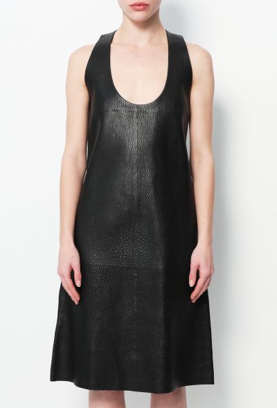 Bottega Veneta Pre-Fall 2019 Leather Shift Dress - 2