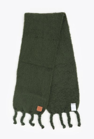 Loewe 2023 Anagram Mohair Scarf - 2 Loewe 2023 Anagram Mohair Scarf - 2