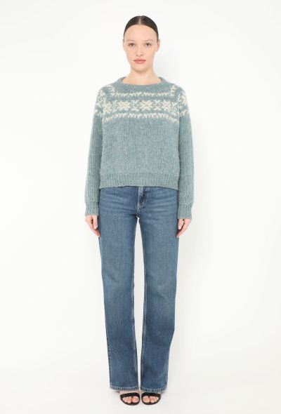 Céline 2022 Fair Isle Knit Sweater - 2 Céline 2022 Fair Isle Knit Sweater - 2