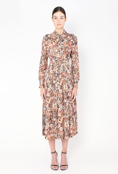 Prada Floral Silk Belted Dress, 2017 - 1