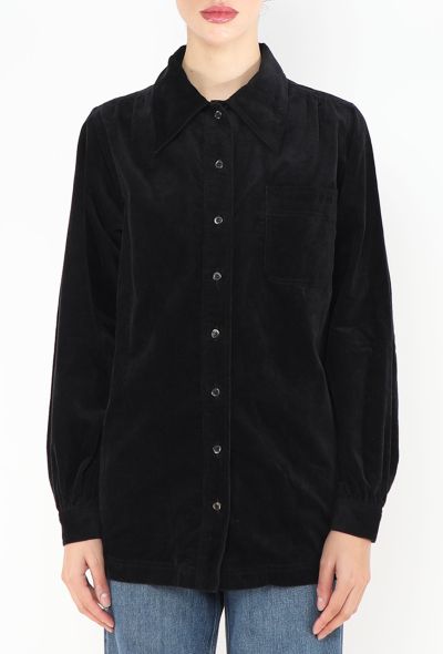 Saint Laurent '70s Classic Corduroy Shirt - 1