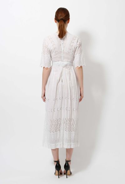                             Victorian Eyelet Cotton Dress - 2