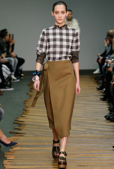                             F/W 2014 Wool Wrap Skirt - 2
