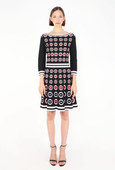 Alaïa S/S 2017 Graphic Mod Skater Dress - 1