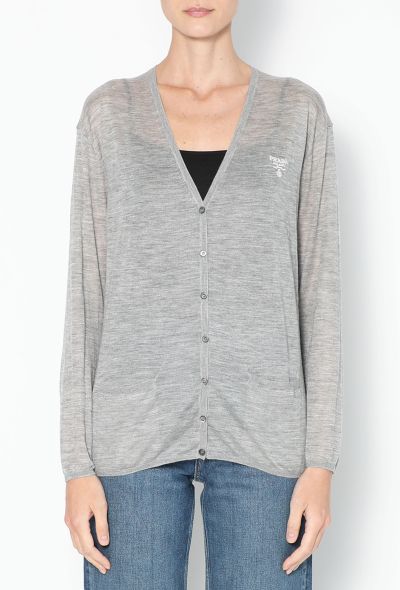 Prada 2022 Cashmere & Silk Cardigan - 1 Prada 2022 Cashmere & Silk Cardigan - 1