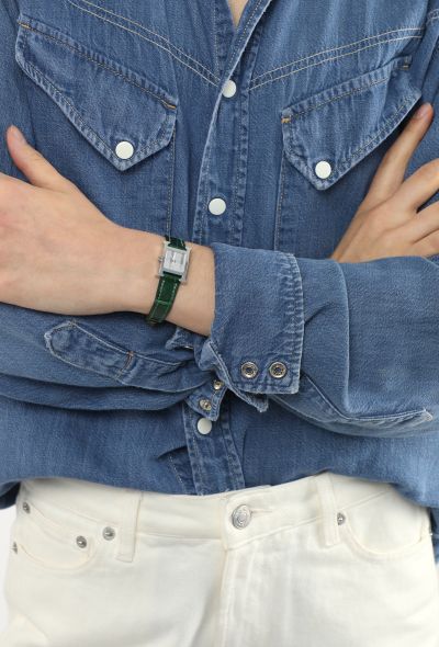 Hermès Mini Heure H Stainless Steel Watch - 2