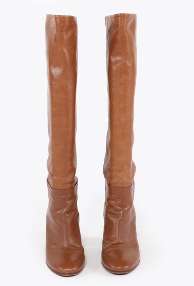 Miu Miu Early 2000s Calfskin Boots - 2