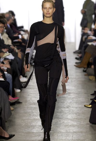 Helmut Lang Collector S/S 2003 Buckled Suspenders - 2