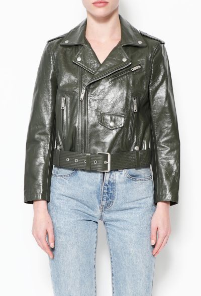 Givenchy S/S 2019 Leather Biker Jacket - 1 Givenchy S/S 2019 Leather Biker Jacket - 1