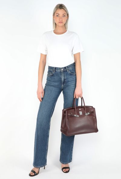 Hermès Beautiful Rouge Sellier Evercolor Birkin 35 - 2