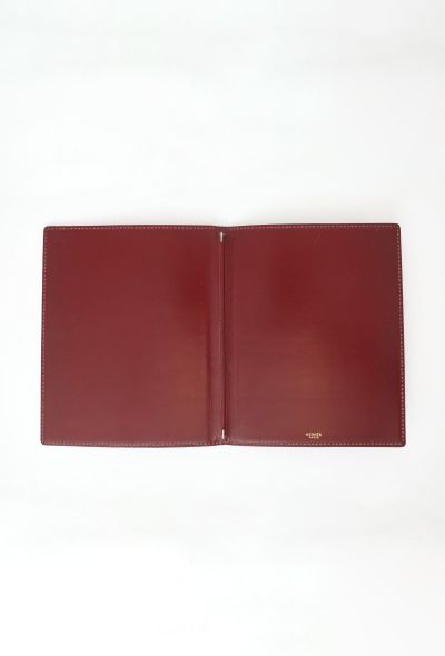 Hermès Vintage Box Leather Agenda Cover - 2