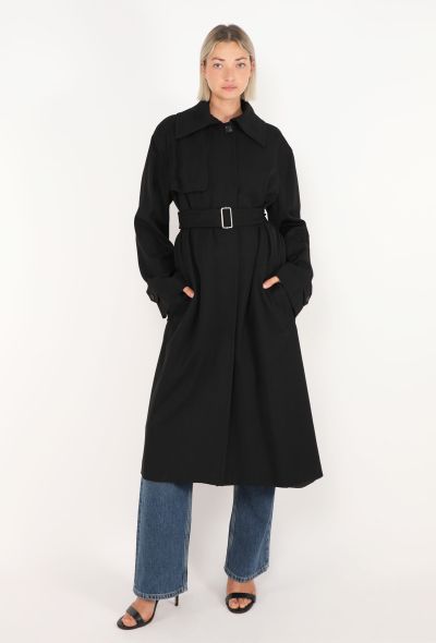 Céline Belted Twill Trench Coat, 2017 - 1
