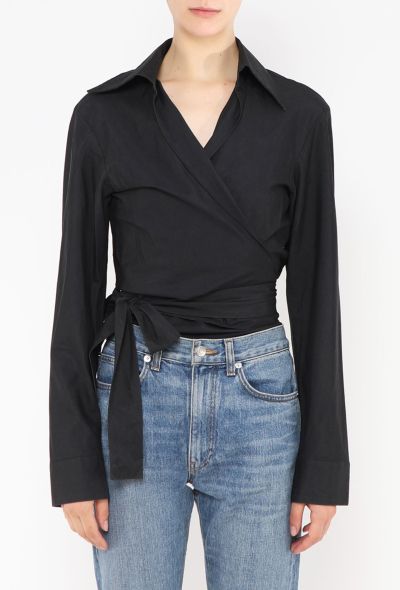 Gucci 2001 Tom Ford Wrap Shirt - 1