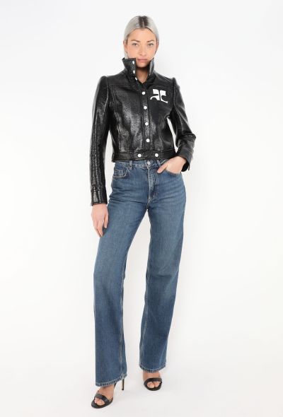 Courrèges 2024 Mod Vinyl Jacket - 1
