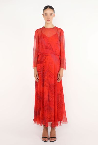 Dior Haute Couture Silk Kimono Ensemble, 1974 - 1
