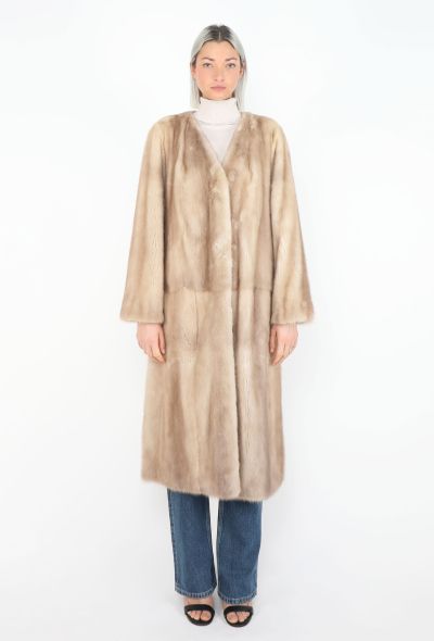 Nereja Upcycled Mink Fur Coat - 2