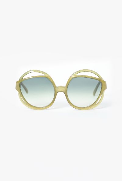 Dior 1977 Oversized Speckled Sunglasses - 1 Dior 1977 Oversized Speckled Sunglasses - 1