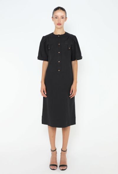 Céline Vintage Poplin Triomphe Dress - 1 Céline Vintage Poplin Triomphe Dress - 1