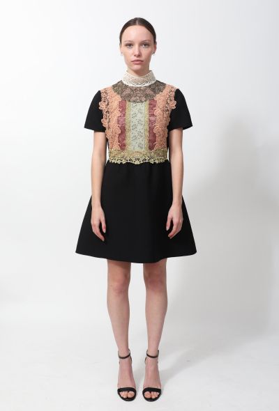                                         Lace Embroidered Dress-1